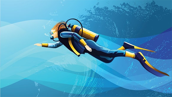 Scuba Diving with a Dexcom Sensor: Experts Advise Against It
